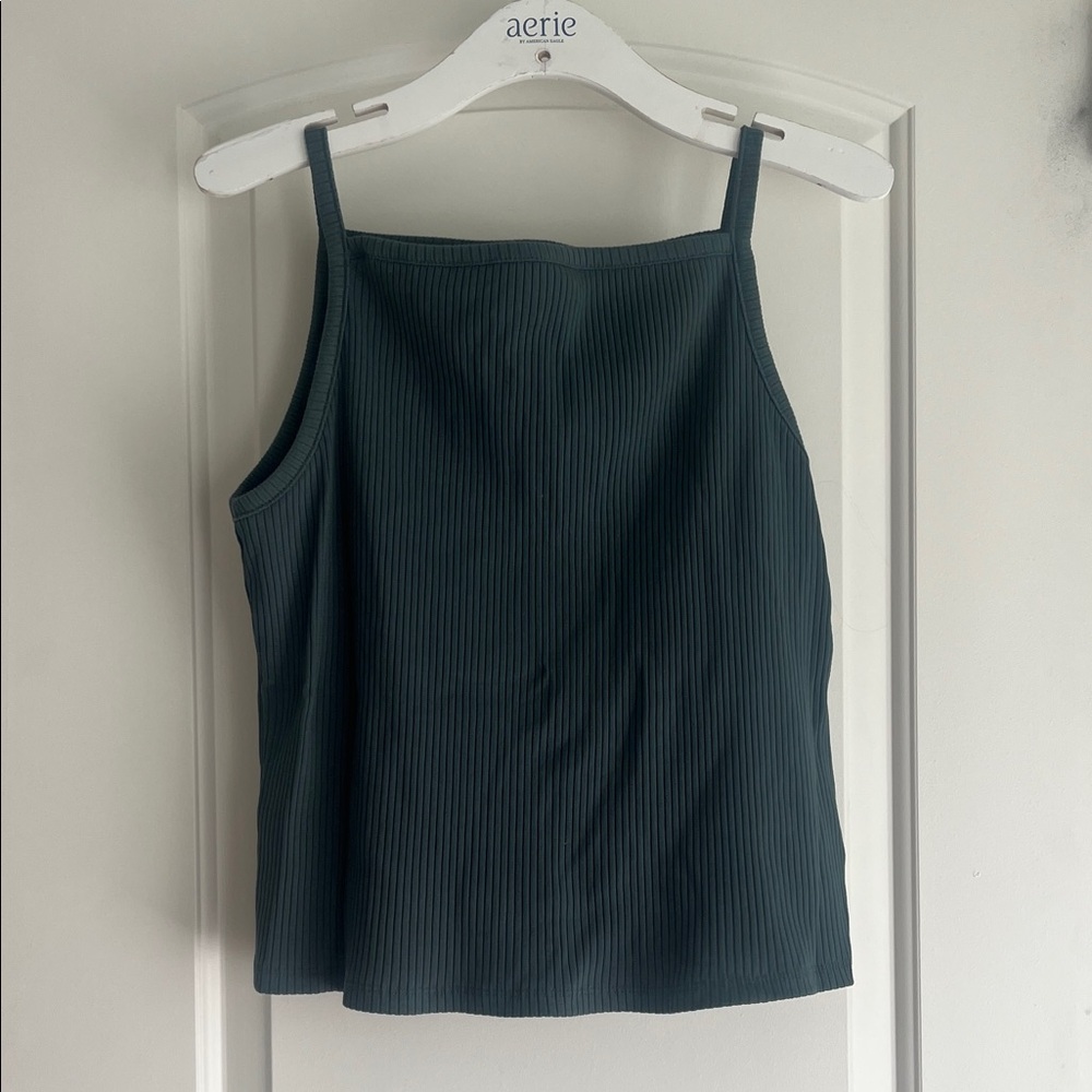 Old Navy Women's Ribbed Tank Top - Dark Teal